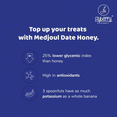 Flyberry Gourmet: Medjoul Date Syrup, 325g | Sugarfree | 100% Natural