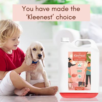 Kleenest: Kleenest Floral Wave Floor Cleaner liquid concentrate - 5L