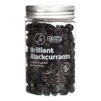 Flyberry Gourmet: Brilliant Blackcurrant, 100g (Apple juice infused)