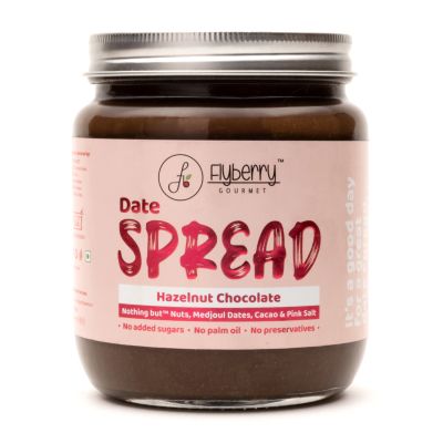 Flyberry Gourmet: Choco Hazelnut Spread, 500g | Sugarfree | Vegan | Keto & Diabetes Friendly