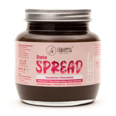 Flyberry Gourmet: Choco Hazelnut Spread, 250g | Sugarfree | Vegan | Keto & Diabetes Friendly