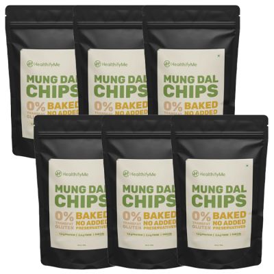 HealthifyMe: Mung Dal Chips- (Pack of 6)