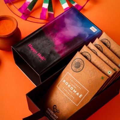 Kokomae: Vibrant Holi: Bean to Bar Chocolate Treats for Joyous Celebrations