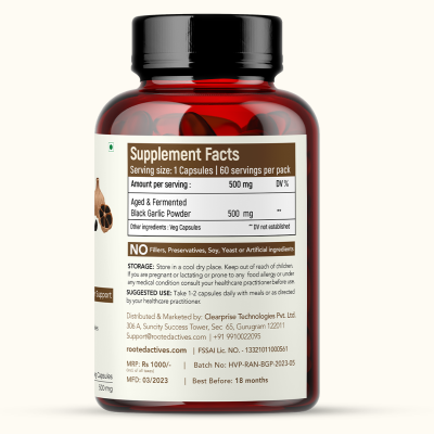 Rooted Active Naturals: Lions Mane mushroom Extract  ( 120 g) | Memory, Focus, Brain Powder & Nerve Health. USDA Organic, 38% Beta Glucans