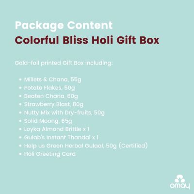 Omay Foods: Colorful Bliss Holi Gift Box