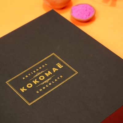 Kokomae: Chocolaty Bliss: Holi Bean to Bar Chocolate Bonanza with 4 Chocolate Bars & 3 Jars