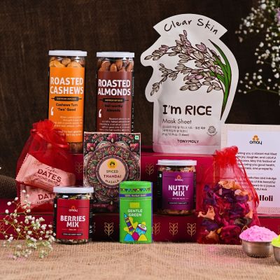 Omay Foods: Joyful Radiance Holi Gift Box