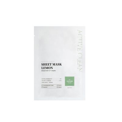 Village11 Factory: Active Clean Sheet Mask Lemon  23gm