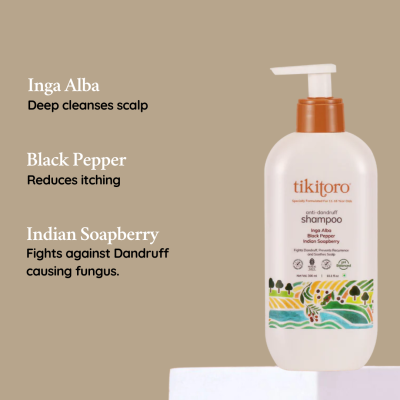 Tikitoro: Teens Anti-dandruff Shampoo - 300ml