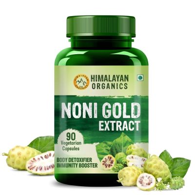 Vlado's Himalayan Organics: Noni Gold Extract Body Detoxifier Supplement - 90 Veg Capsules