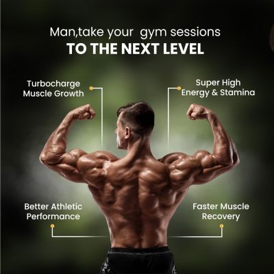 Vlado's Himalayan Organics: Testosterone Booster | Supports Muscle & Energy Boost | With Vitamin D3, Magnesium, Zinc, Tribulus, Ashwagandha & Safed Musli | 60 Veg Tabs