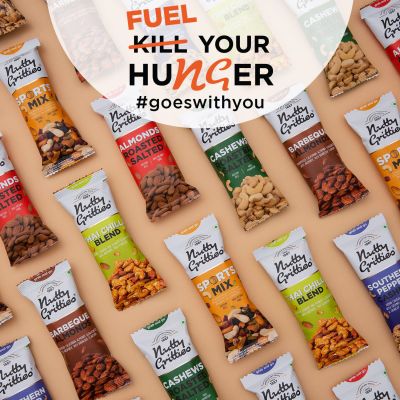 Nutty Gritties: Sports Mix (Pack of 6 x 40g each) - 240g