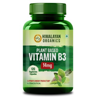 Vlado's Himalayan Organics: Plant-Based Vitamin B3 | Supports Healthy Skin and Heart 120 Capsules
