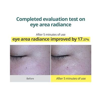 Mizon: Green Tangerine Vitamin C Moisturizing Eye Patch, 5-minute, Hydrating Gel Patch (60 sheets)