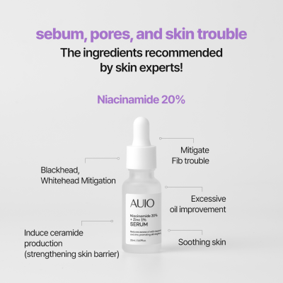AUIO: Niacinamide 20% + Zinc 1% Serum