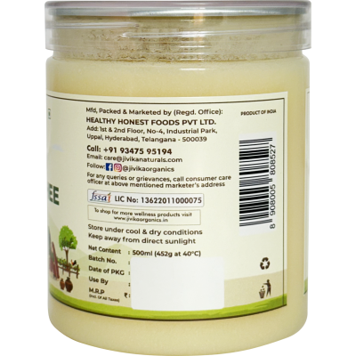 jivika naturals: Buffalo Ghee - 500ml