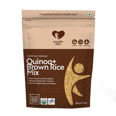 Nourish You: Quinoa With Brown Rice Mix 500G