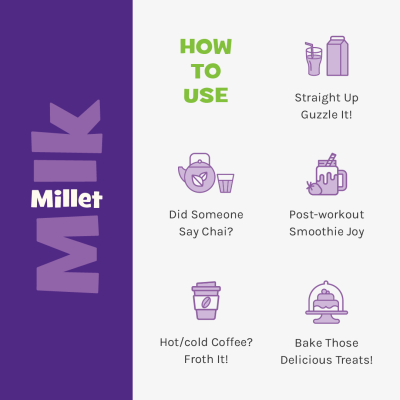 Nourish You: Plant Based Millet Milk Original 1L