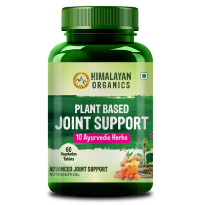 Vlado's Himalayan Organics: Plant Based Joint Support With Boswellia Serrata | Amla, Alfalfa, Turmeric, Moringa + 10 Ayurvedic Herbs | Strong Bones & Relives Joint Pain | Better Flexibility For Men & Women - 60 Veg Tablets