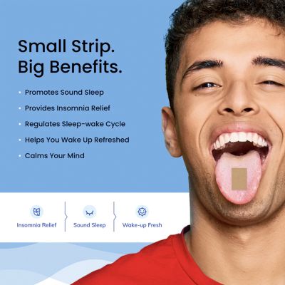 Wellbeing Nutrition: Melts Restful Sleep | Plant-Based Melatonin 5mg for Deep Sleep, Stress Relief - 30 Oral Strips