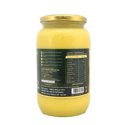 jivika naturals: Himalayan A2 Badri Cow Ghee 1000ml
