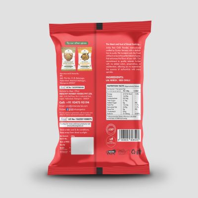 jivika naturals: Red Chilli Powder | 200g |