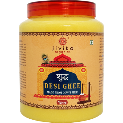 jivika naturals: Shudh Desi Ghee 1 Litre