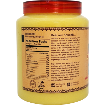 jivika naturals: Shudh Desi Ghee 1 Litre