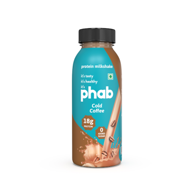 Phab: Protein Milkshake Cold Coffee - Pack of 6 x 200ml
