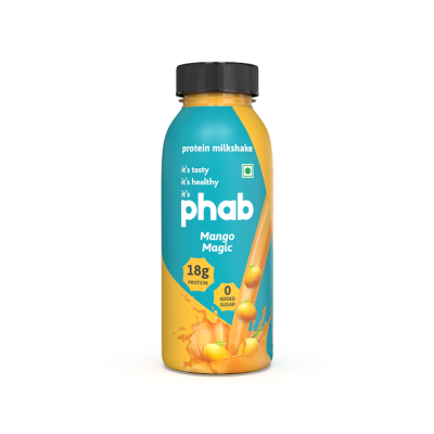 Phab: Protein Milkshake Mango Magic - Pack of 6 x 200ml