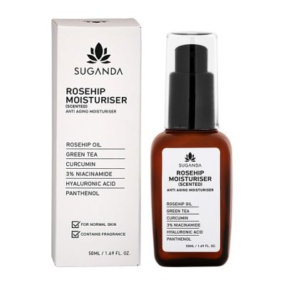 Suganda: Rosehip Moisturiser (Scented) - 50ml