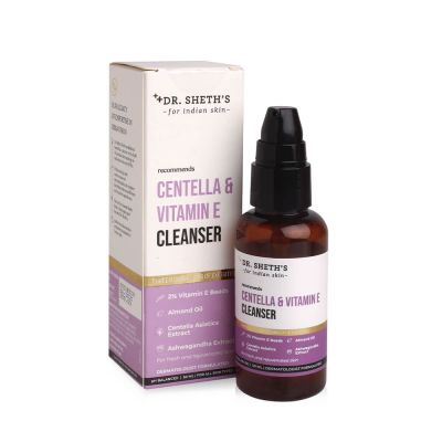 Dr. Sheth's: Centella & Vitamin E Cleanser-50ml
