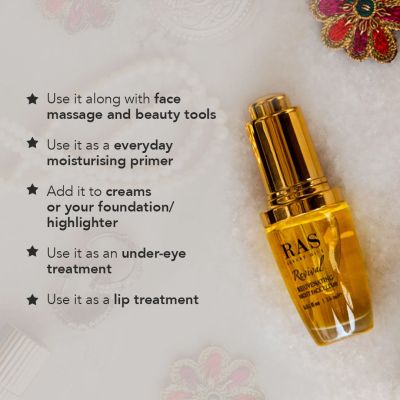 RAS Luxury Oils: Revival Rejuvenating Night Face Elixir - 15ml
