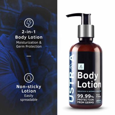 Ustraa: Body Lotion - Germ Protect - 200ml