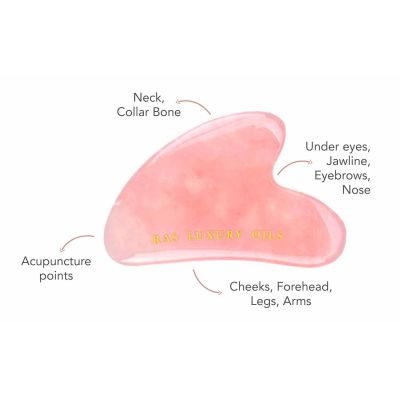 RAS Luxury Oils: Rose Quartz Gua Sha - 1ml