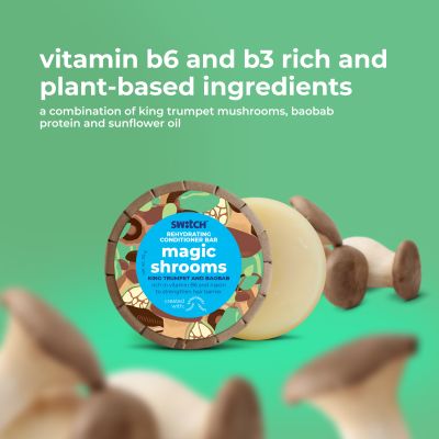 The Switch Fix: Magic Shrooms Conditioner Bar - 50g
