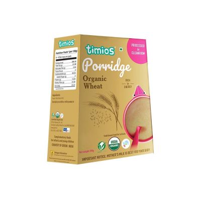 Timios: Organic Wheat Porridge - 200 gm