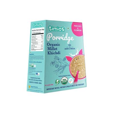Timios: Organic Millet Khichdi Porridge - 200 gm