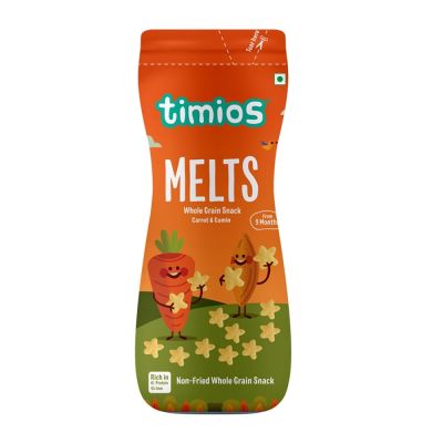 Timios: Melts - Carrot & Cumin - 50 gm