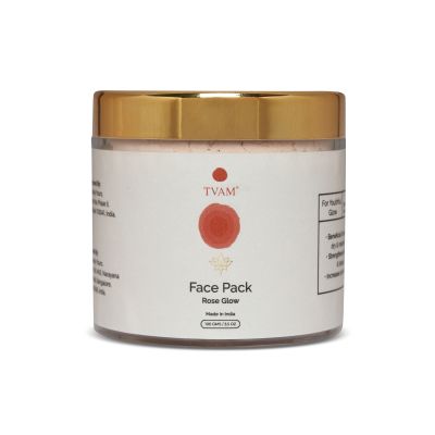 TVAM: Face Pack - Rose - Glow - 100gm