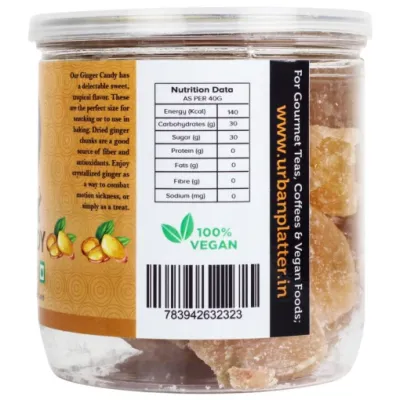 Urban Platter: Dried Ginger Candy - 250gm