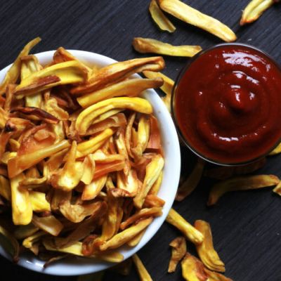 Urban Platter: Home-made Delicious Jackfruit Chips - 400gm