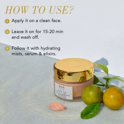 RAS Luxury Oils: Polish Up Exfoliating & Brightening Clay Face Mask - 50ml