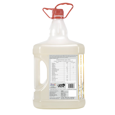 Indic Wisdom: Wood Pressed Virgin Coconut Oil 5 Liter (Cold Pressed Coconut Oil - Extracted on Wooden Churner)