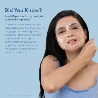 La Pink: Acne & Pore Perfection Face Wash for Acne Reduction & Even Skin Tone | 100% Microplastic Free Formula | Suitable for All Skin Types | 100ml