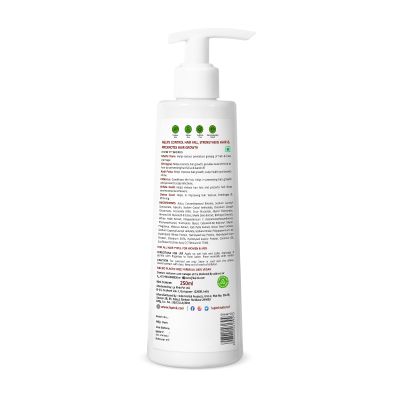 La Pink: Methi Dana 8-in-1 Shampoo for Hair Fall Control | 100% Microplastic Free Formula | Suitable for All Hair Types | 250ml