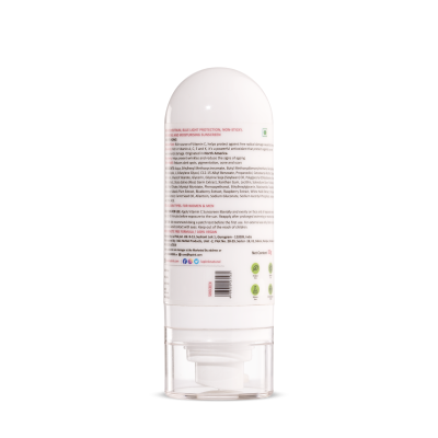La Pink: Vitamin C Sunscreen SPF 50 with White Haldi for UVA & UVB Protection and Hydration & Mouisturization