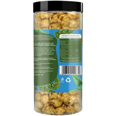 Farmley: Roasted & Flavored Makhana - Mint Farmley Jar 83 g