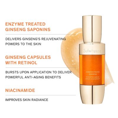 Sulwhasoo: Mini Concentrated Ginseng Renewing Serum- 5ml