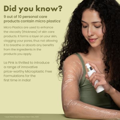 La Pink: Young Forever Face Pack with 100% Microplastic Free Formula , Reduces Fine Lines, Pigmentation, Dark Spots & Scars For All Skin Types | 100gm